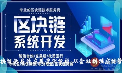 区块链的具体应用案例分析：从金融到供应链管理