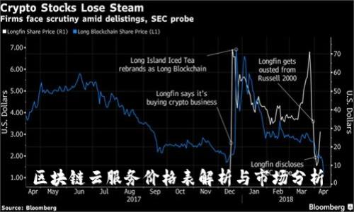 区块链云服务价格表解析与市场分析