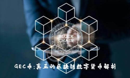 GEC币：真正的区块链数字货币解析