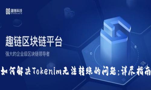 如何解决Tokenim无法转账的问题：详尽指南