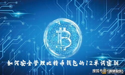 如何安全管理比特币钱包的12单词密钥