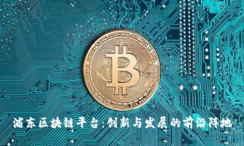 浦东区块链平台：创新与发展的前沿阵地