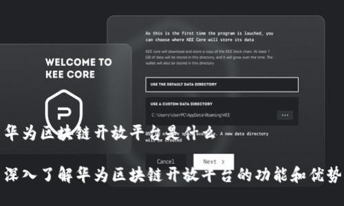 华为区块链开放平台是什么

深入了解华为区块链开放平台的功能和优势